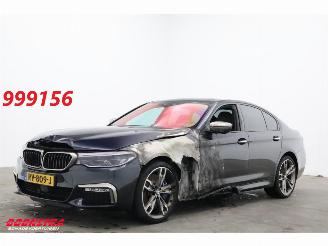 Voiture accidenté BMW 5-serie 540i M-Sport LED ACC HUD Schuifdak Leder SHZ Camera 96.094 km! 2018/2